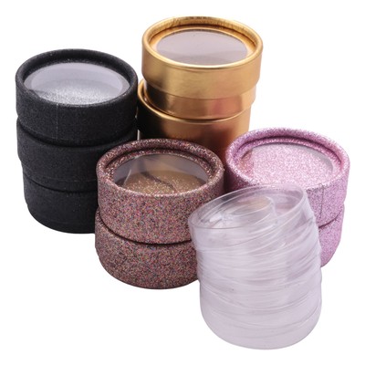 10 Stück 1 Paar Wimpern Verpackungsboxen Transparent Deckelschalen Wimpernablage Klar9878