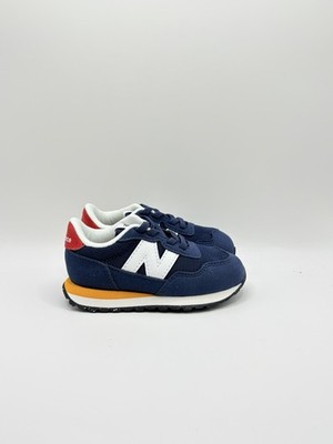 New Balance Bungee Lace 237 Infant/Toddler Shoes US Size 4C Blue