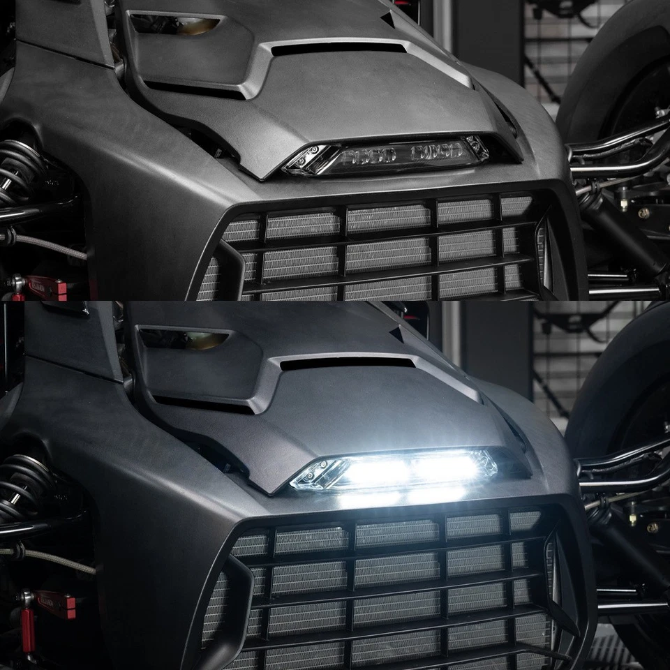 LED Auxiliary Light Kit DRL For Can-Am Ryker 600 900 Sport & Ryker Rally Edition - Image 3 of 4