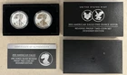 2021 SILVER EAGLE REVERSE PROOF 2-COIN DESIGNER SET IN US MINT PACKAGING & COA