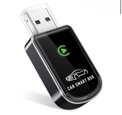 Amzfeel Car Smart Box Wireless CarPlay/Android Auto USB, BT Wi-Fi Plug & Play