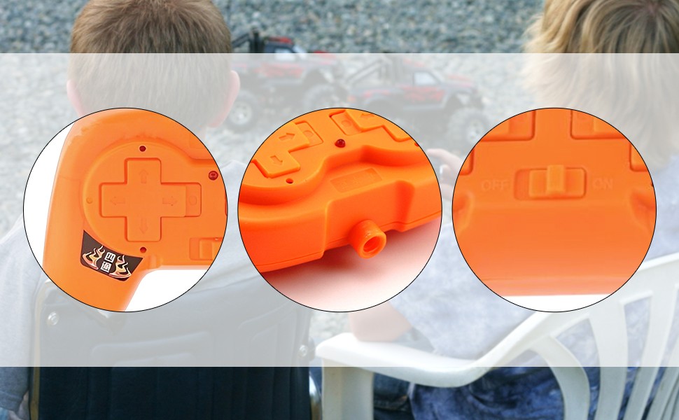 Telecomando Trasmettitore Ricevitore Set Giocattoli per bambini Ricambi auto RC foto 4