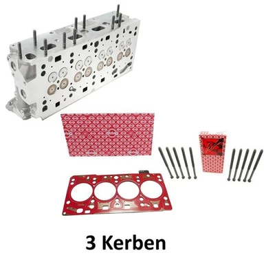 Zylinderkopf mit Ventilen ORIGINAL+Dichtung für VW 2.0 TDI 05L103061AJ 05L103061 - Bild 1 von 4
