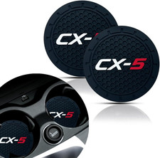 Car Cup Holder Coasters 2pcs 2.75 Inch Coasters For Mazda Cx5 Accessories