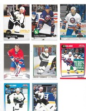 CRAIG LUDWIG-8 CARD LOT