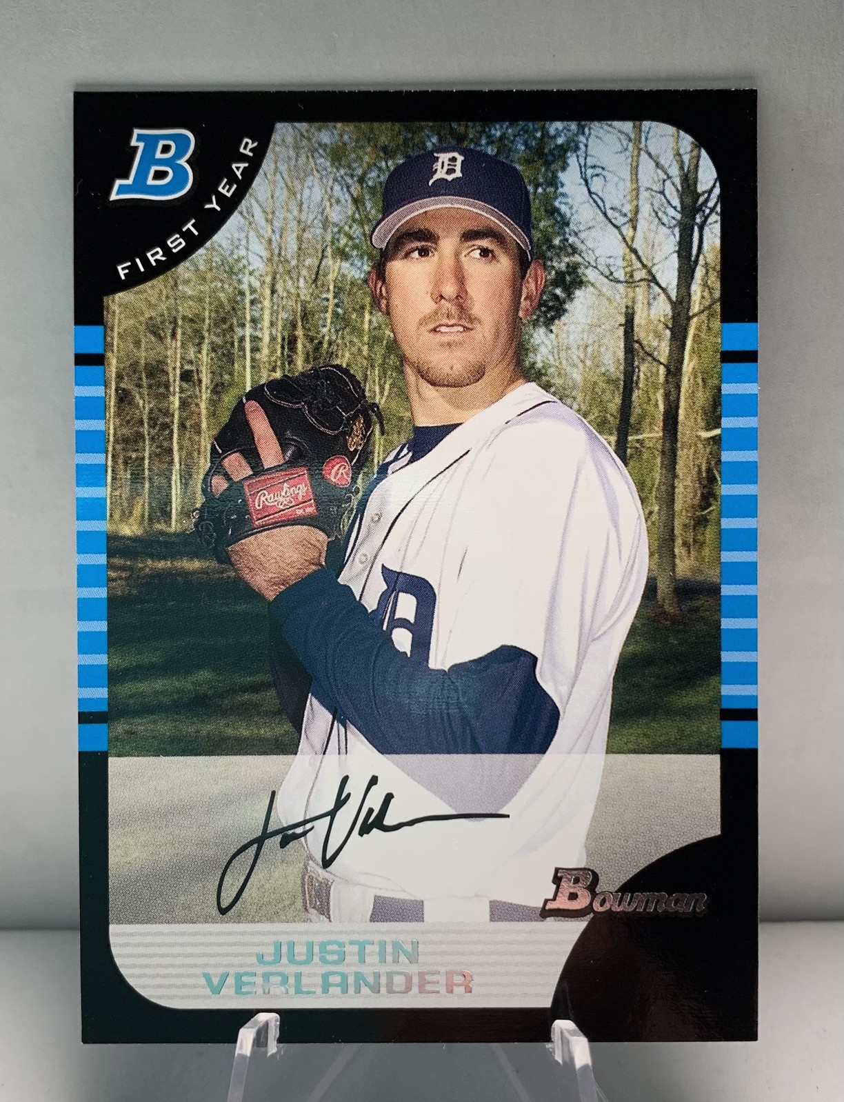 2005 Bowman Justin Verlander First Year Rookie #174 NM