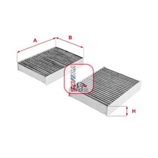 Innenraumfilter Pollenfilter für Alfa Romeo 147 937 156 932 GT | 23916995