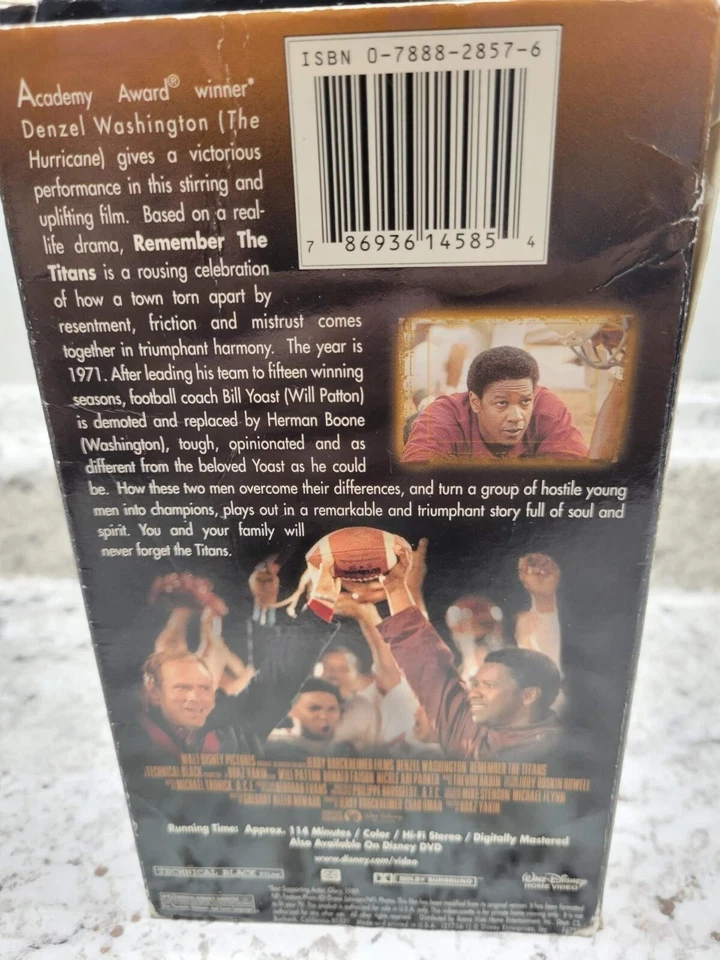 remember the titans VHS - Image 3 of 4