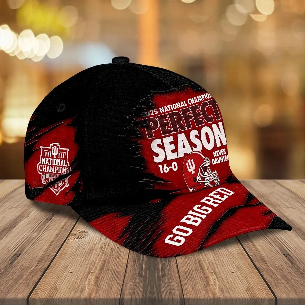 Hoosiers Football 2025 National Champions Classic Cap