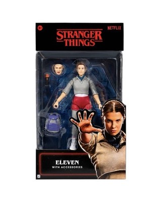 Stranger Things Eleven Upside Down Collector Figure - 6-Inch Highly Detailed Fig