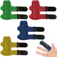 4 Pcs Adjustable Trigger Finger Splint Trigger Finger Brace Support for Broken
