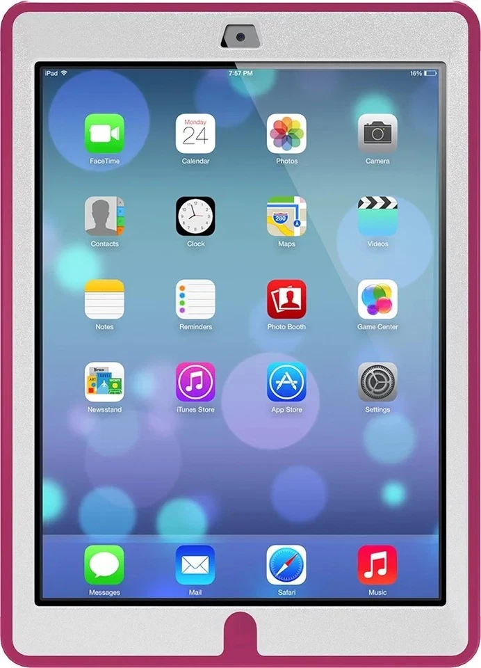 Otterbox Defender Series for iPad Air in Papaya Pink & White 77-28035 Rugged - Image 2 of 4