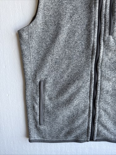 Patagonia Better Sweater Fleece Knit Full Zip Mock Neck Vest Men's Large Gray - Bild 4 von 8