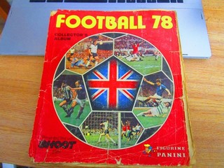 Panini Football 78 Collectors Sticker Album 100% Complete