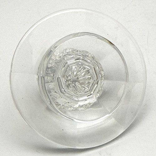 Waterford Lead Crystal Lismore Honey/Mustard Pot Slovenia - Picture 7 of 10