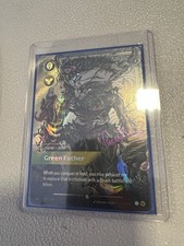 Riftbound TCG Legend Ivern Green Father Over Number Signature Unleashed 233*/219 — live eBay listing