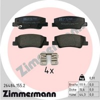 Zimmermann Bremsbelagsatz Scheibenbremse 26484.155.2 FüR Hyundai Tucson NX4E 8 5
