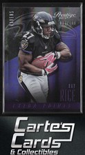 Ray Rice 2014 Panini Prestige #29 Extra Points Purple Baltimore Ravens 26/100