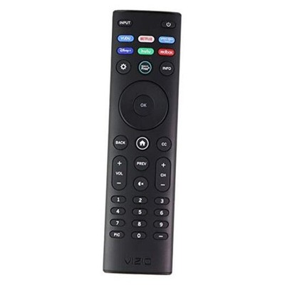 Remote (XRT140) with Vudu/Netflix/Prime/Disney/Hulu/Redbox Keys - Black