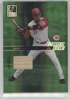 2004 Donruss Elite Passing the Torch Bats 92/200 Barry Larkin #PT-12 HOF 1h1