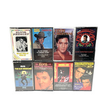 ELVIS PRESLEY - Lot of 8 Cassette Tapes Various Titles See Description Tested