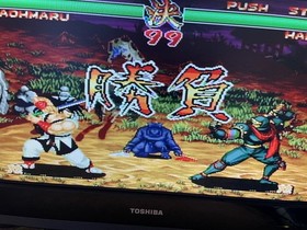 Neo Geo CDZ CD-T02 Console with Mini Controller & power cable SNK Tested