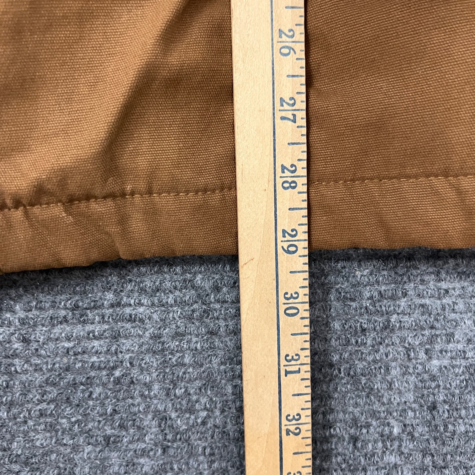 Buffalo Outdoors Jacket Men’s XL Brown Canvas Hooded Quilted Lined Work Coat