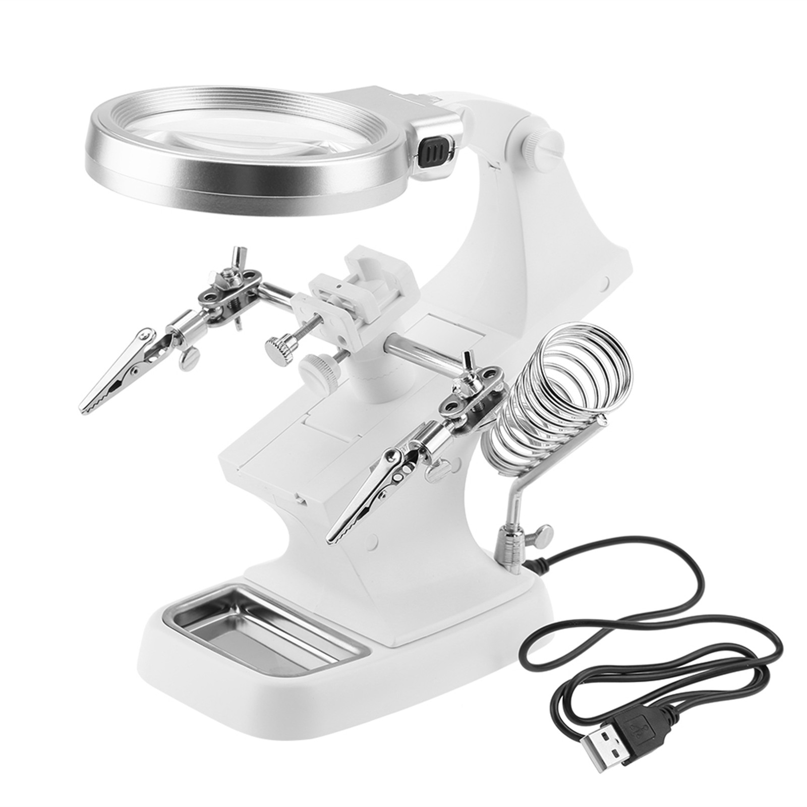 360°Rotation LED Magnifier For Soldering Repair Tool Recommended