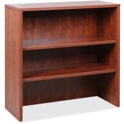 Lorell LLR69613 Essentials Cherry Laminate Hutch 36''x15''