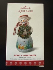 Hallmark Keepsake Ornament Benny M Merrymaker 2017 #13 snowtop lodge Christmas