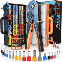 Crimpzange AderendhüLsen Set 0,08-16Mm² Mit Koffer FüR Heimwerker