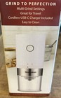 Brookstone Electric Coffee Grinder USB-C Rechargeable Stainless Steel — photo 4