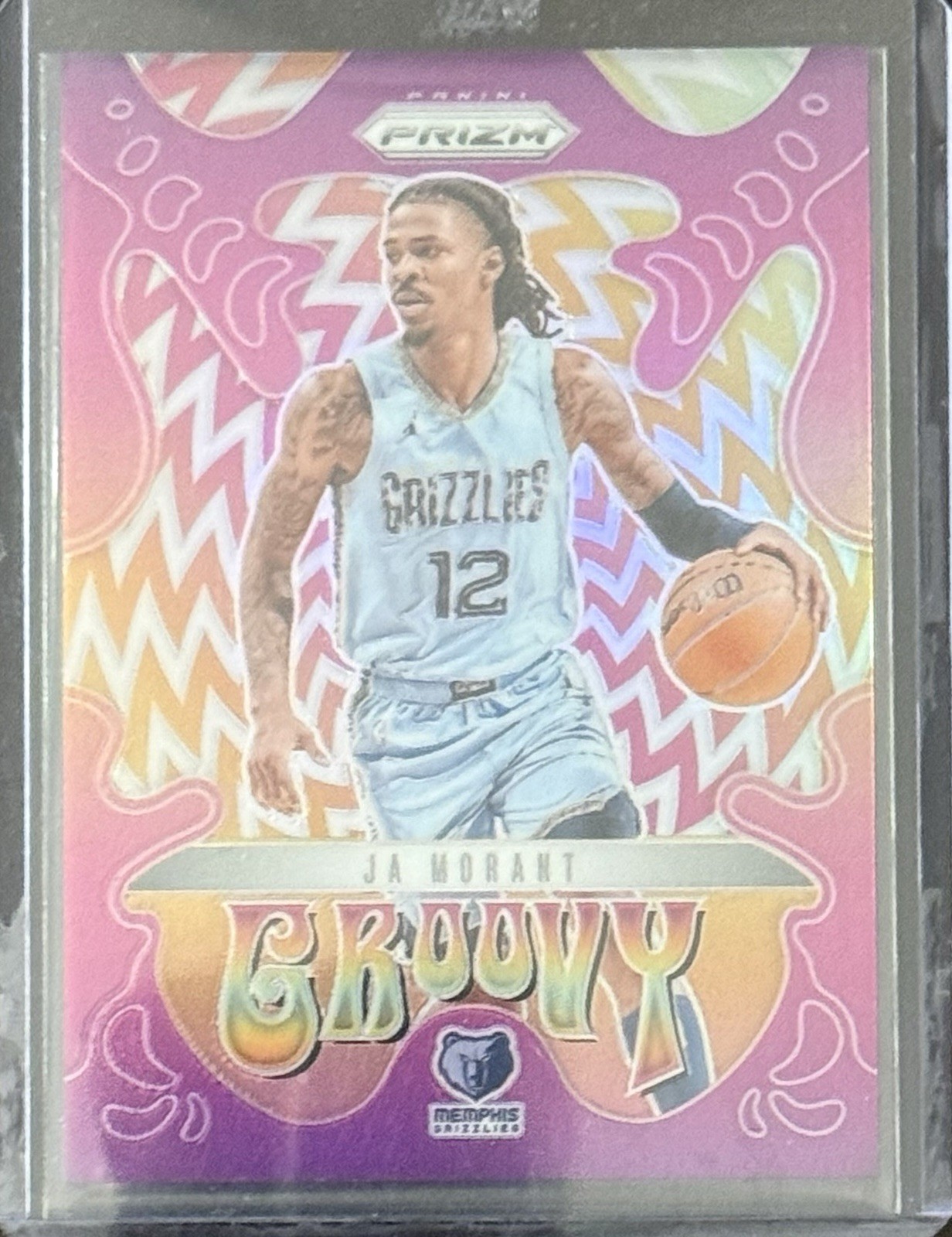 2024-25 Panini Prizm Ja Morant Groovy SSP