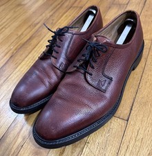 Peal Co Brooks Brothers Oxfords Mens 12 Brown Grain Leather England