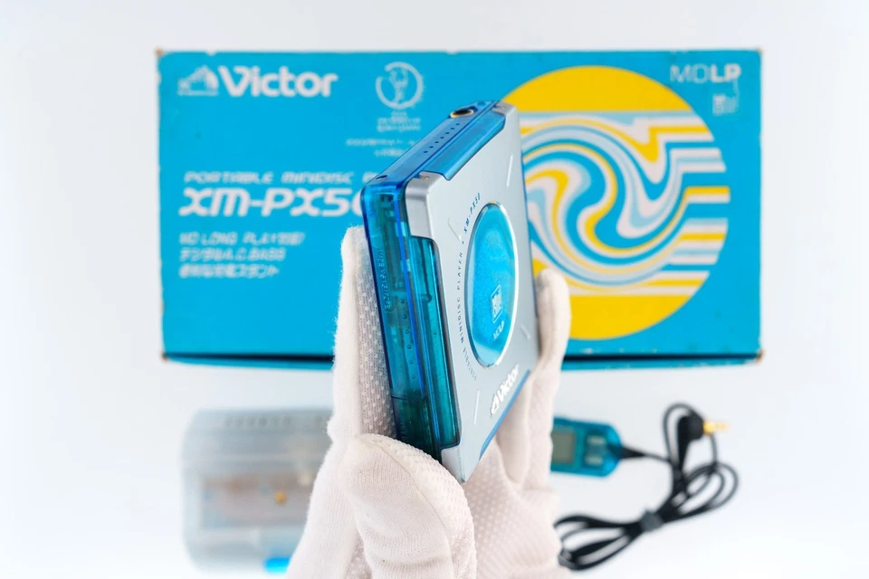 Reproductor MDLP JVC Victor XM-PX50-A CIB - En caja con base + control remoto [DEMOSTRACIÓN / REPRODUCCIÓN] Foto 4 de 4