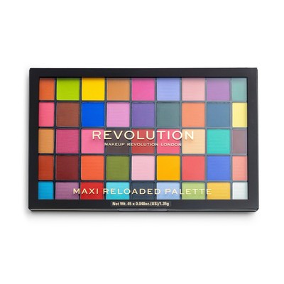 Revolution, Maxi Reloaded Palette Monster Mattes, Supersized with 45 Highly-P...