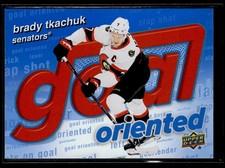 2025-26 Upper Deck Series 1 Hockey Goal Oriented #GO-2 Brady Tkachuk
