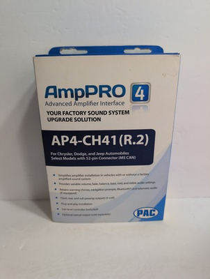 #ad #ad PAC AP4 CH41 R.2 Advanced Amplifier Integration Interface Module Dodge Ram Jeep $249.95