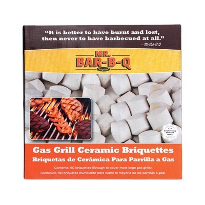 Mr. Bar-B-Q 06000Y All Natural Original Ceramic Briquettes 7 lb