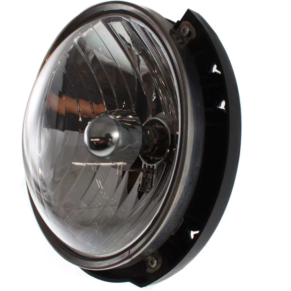 Faros laterales para conductor y pasajero para Jeep Wrangler 2007-2017 halógenos con bombillas Foto 4 de 4