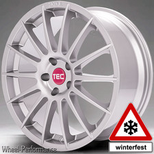 18 Zoll T7 Alufelgen 8x18 4x100 ET35 in silber f�r BMW Mini