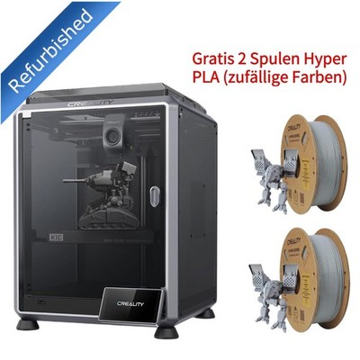 Creality K1C 3D Drucker Hochgeschwindigkeitsdruck mit 2KG Hyper PLA Filament
