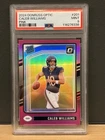 2024 Donruss Optic Rated Rookie Preview Pink #327 Caleb Williams RC Mint PSA 9