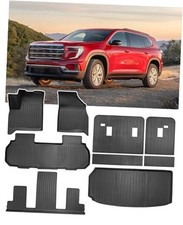 Floor Mats Cargo Liner for GMC Acadia 2024 2025 Only for 7 Seats Captain's