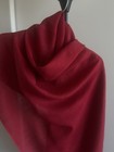 Fabindia Style Handloom Shawl Wrap Dupatta Scarf  🧣 Blood 🩸 Red Silk Blend — photo 4
