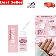 Professional Quality Brush On Nail Glue - 0.24 oz Easy Application & Strong Hold