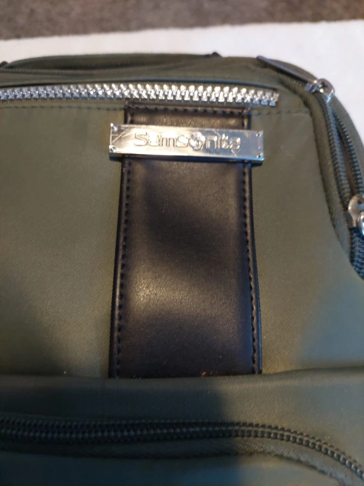 Samsonite Recyclex Rucksack Grün Recyclingmaterial Neu Mit Etikett - Bild 3 von 4