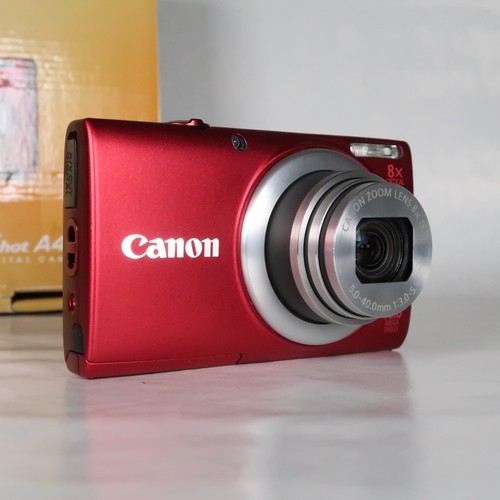 Canon PowerShot A4000 IS Digital Camera Red 16MP 8x, Case, SD Card 16Gb - Great - Picture 17 of 22