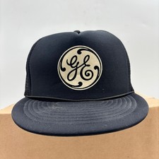 General Electric Black SnapBack Hat