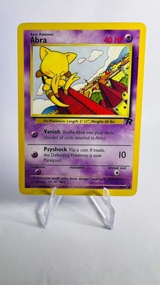 Abra 49/82 Pokemon Vintage English Excellent TCG Team Rocket WotC